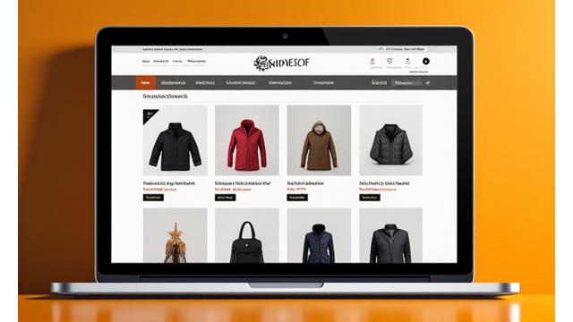 Screenshot of a sophisticated e-commerce website showcasing product listings, shopping cart, and secure checkout process.