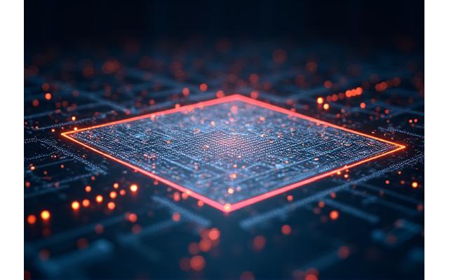 A blueprint transitioning into a fully built, modern digital interface