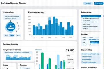 Screenshot of a modern SaaS application interface with user analytics and customizable reports.